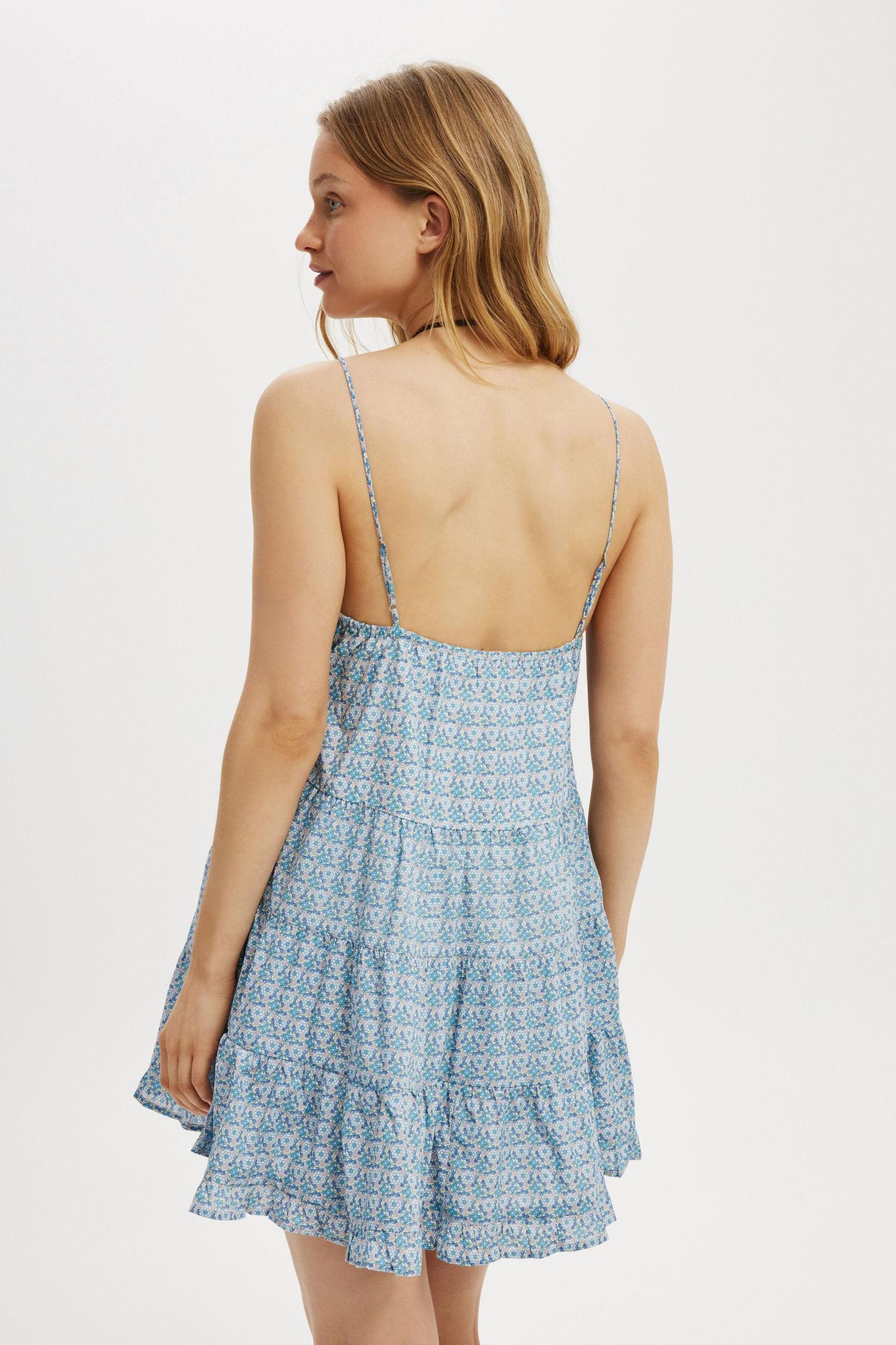 Liberty Fabric Mini Dress Product Image