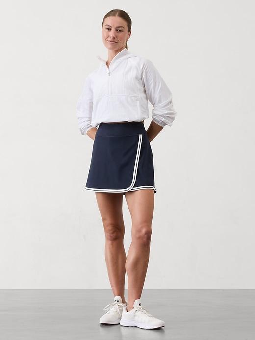 Crosscourt High Rise Tipped 14" Skort Product Image