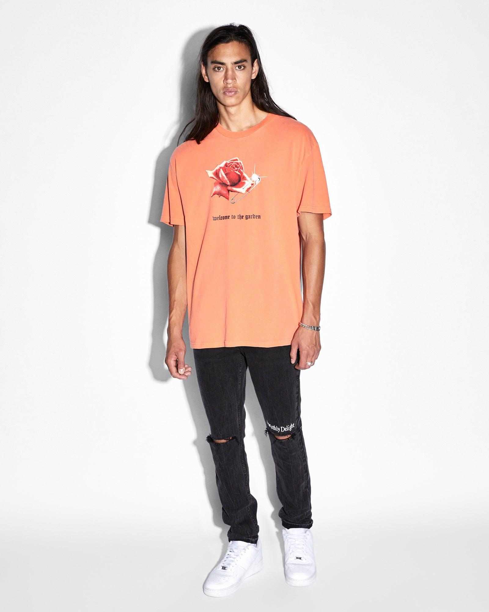 ROSE GARDEN BIGGIE SS TEE FIREBALL Male Product Image