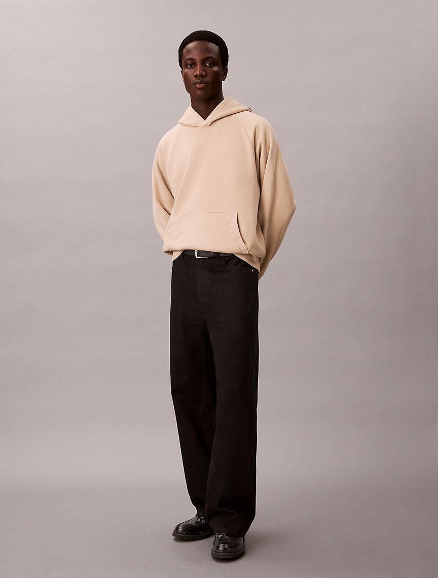 Washed Fleece Relaxed Hoodie Product Image