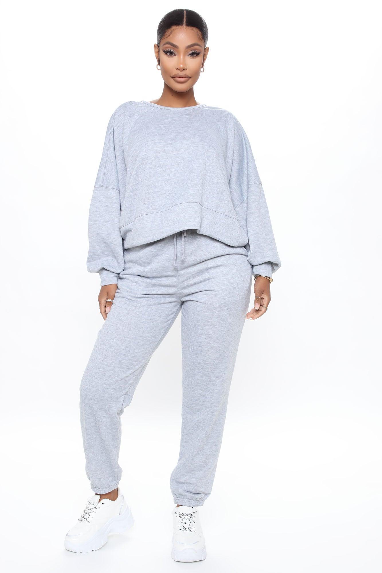 Big On Comfort Jogger Pant - Heather Grey Product Image