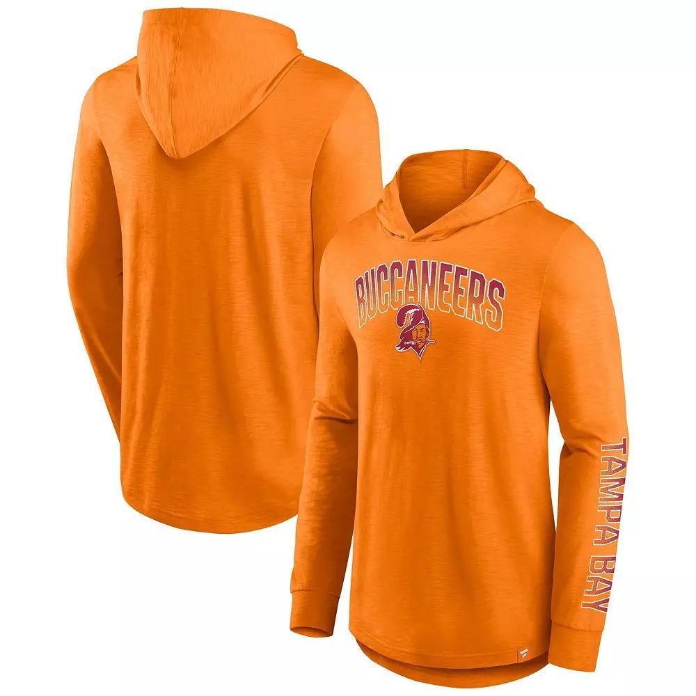 Mens Fanatics Tampa Bay Buccaneers Front Runner Long Sleeve Hooded T-Shirt Product Image