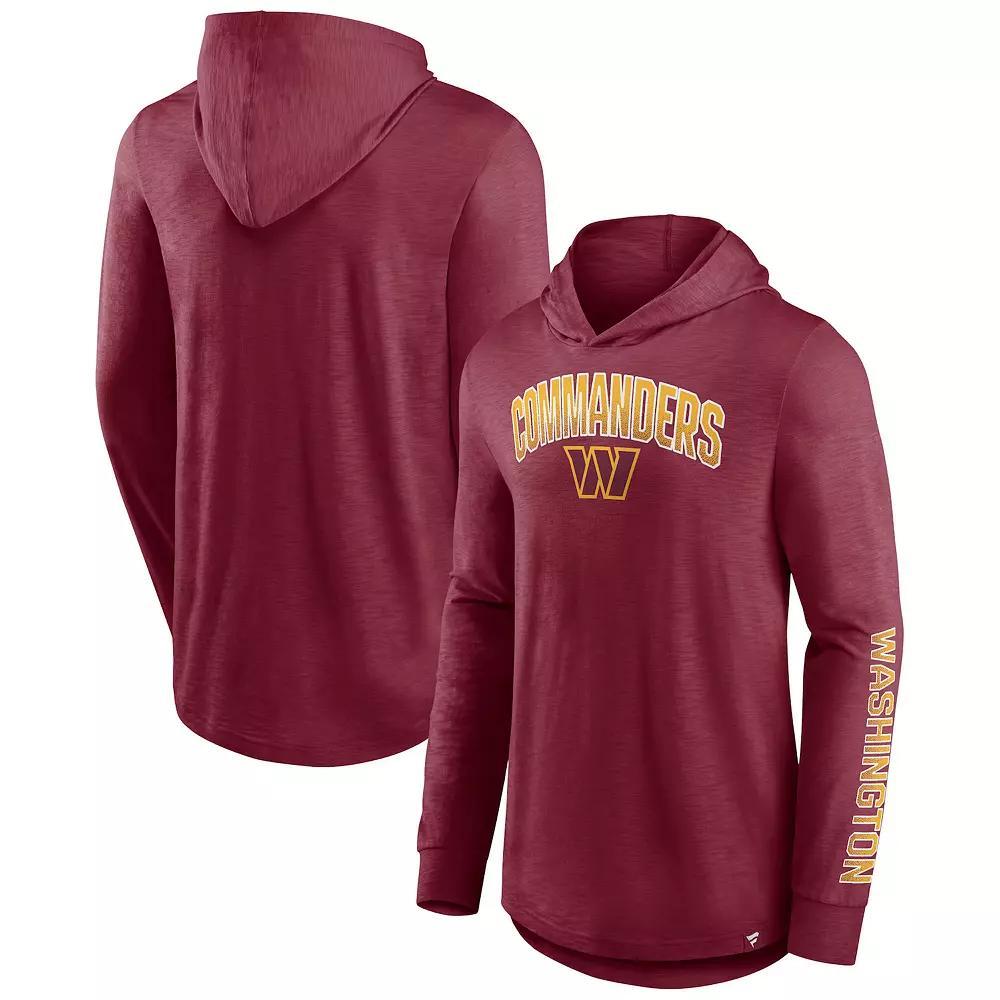 Men's Fanatics Branded Burgundy Washington Commanders Front Runner Pullover Hoodie, Size: Large, Wft Med Re Product Image