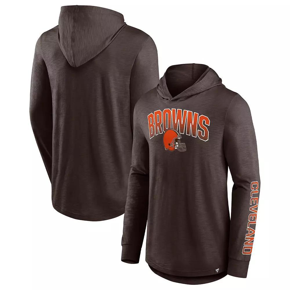 Mens Fanatics Branded Cleveland s Front Runner Long Sleeve Hooded T-Shirt Product Image