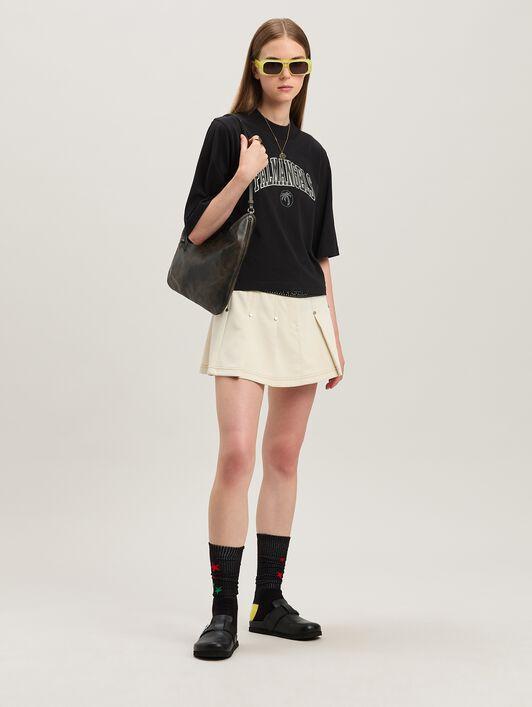 College cropped T-shirt Product Image