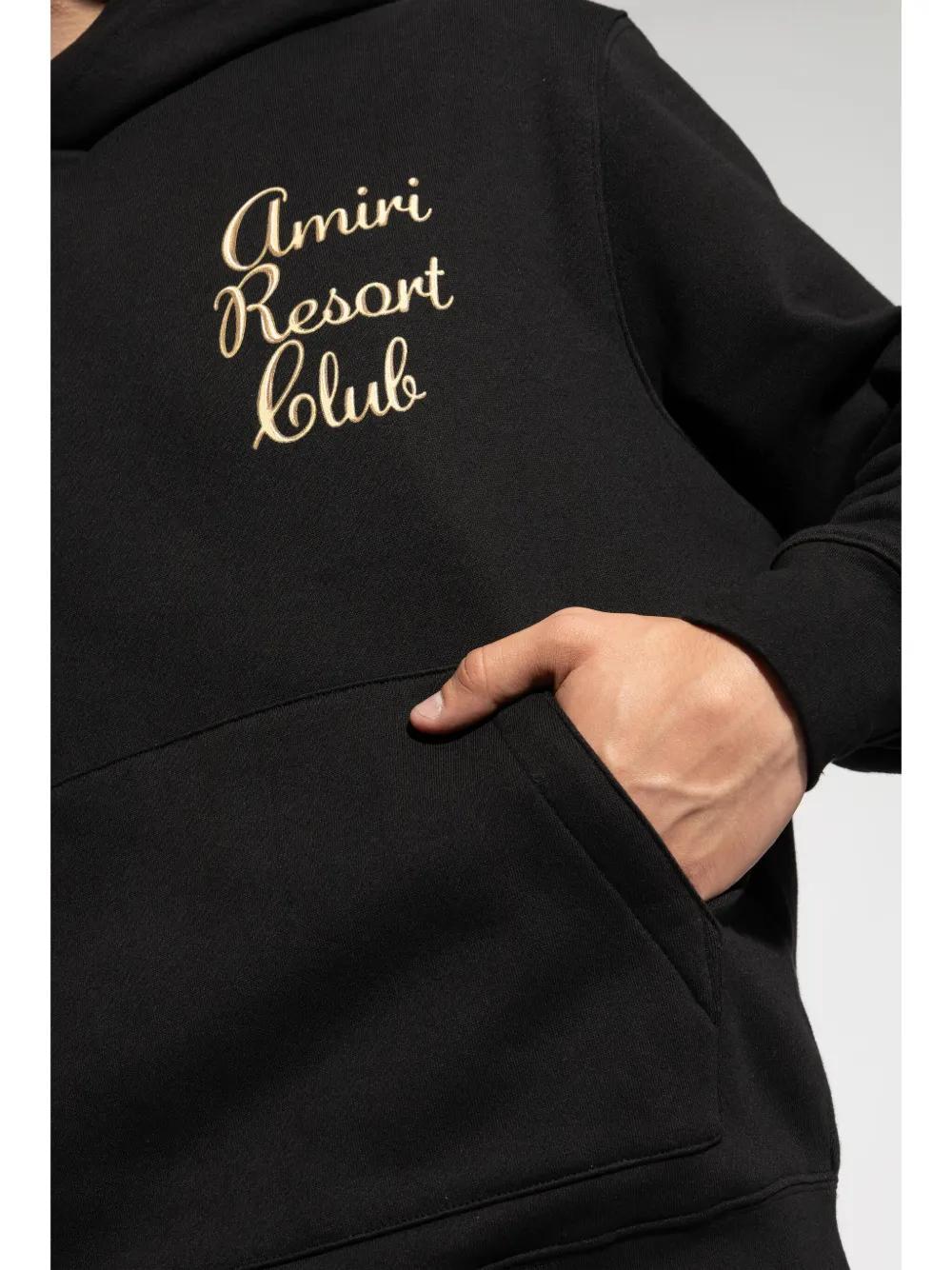 embroidered-logo hoodie Product Image
