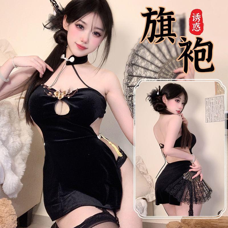 Qipao Lingerie Costume Set Product Image