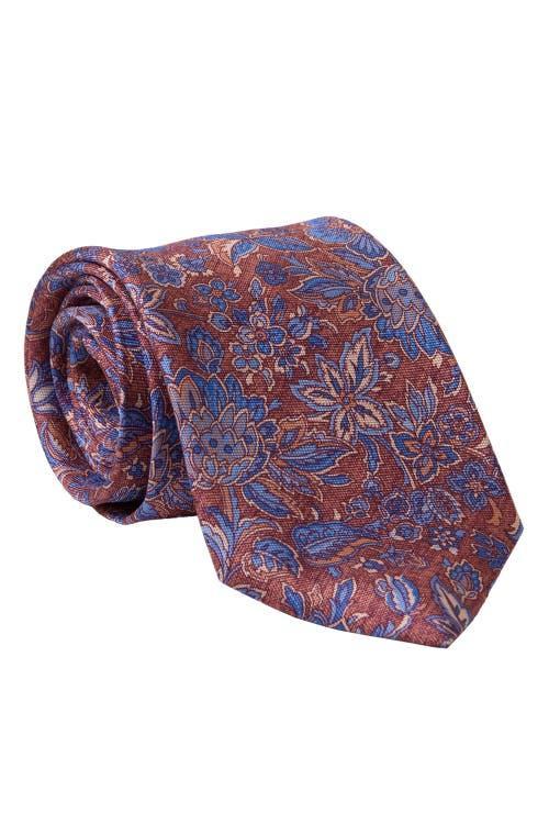 Elizabetta Cortina - Silk Jacquard Tie for Men in Royal Blue at Nordstrom Product Image