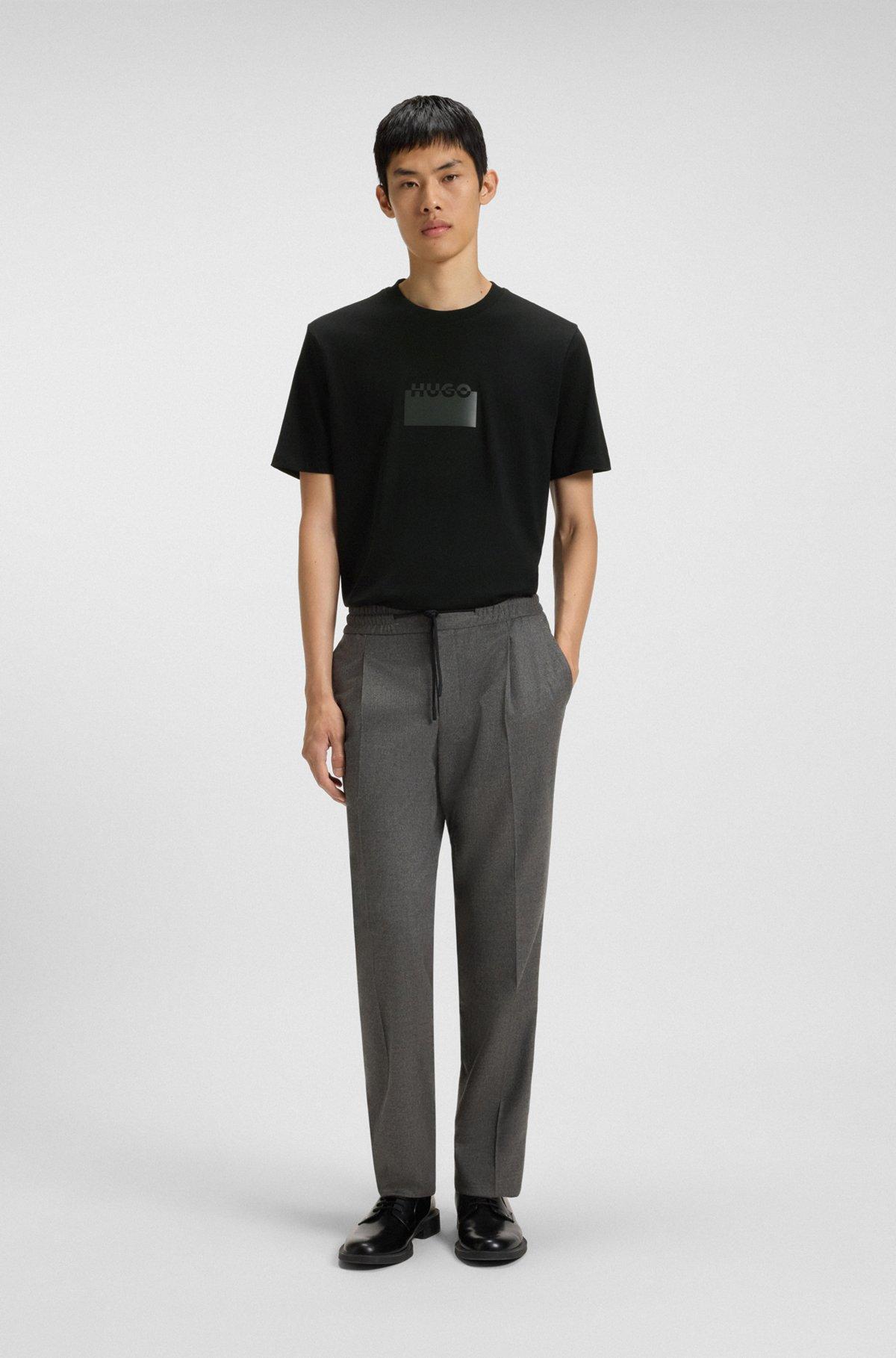 T-shirt with bubble-jacquard structure Product Image