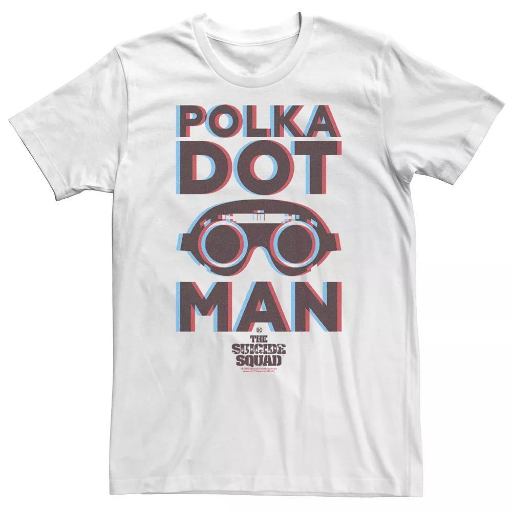 Big & Tall The Suicide Squad Everybody Polka Tee, Men's, Size: 4XLT, White Product Image