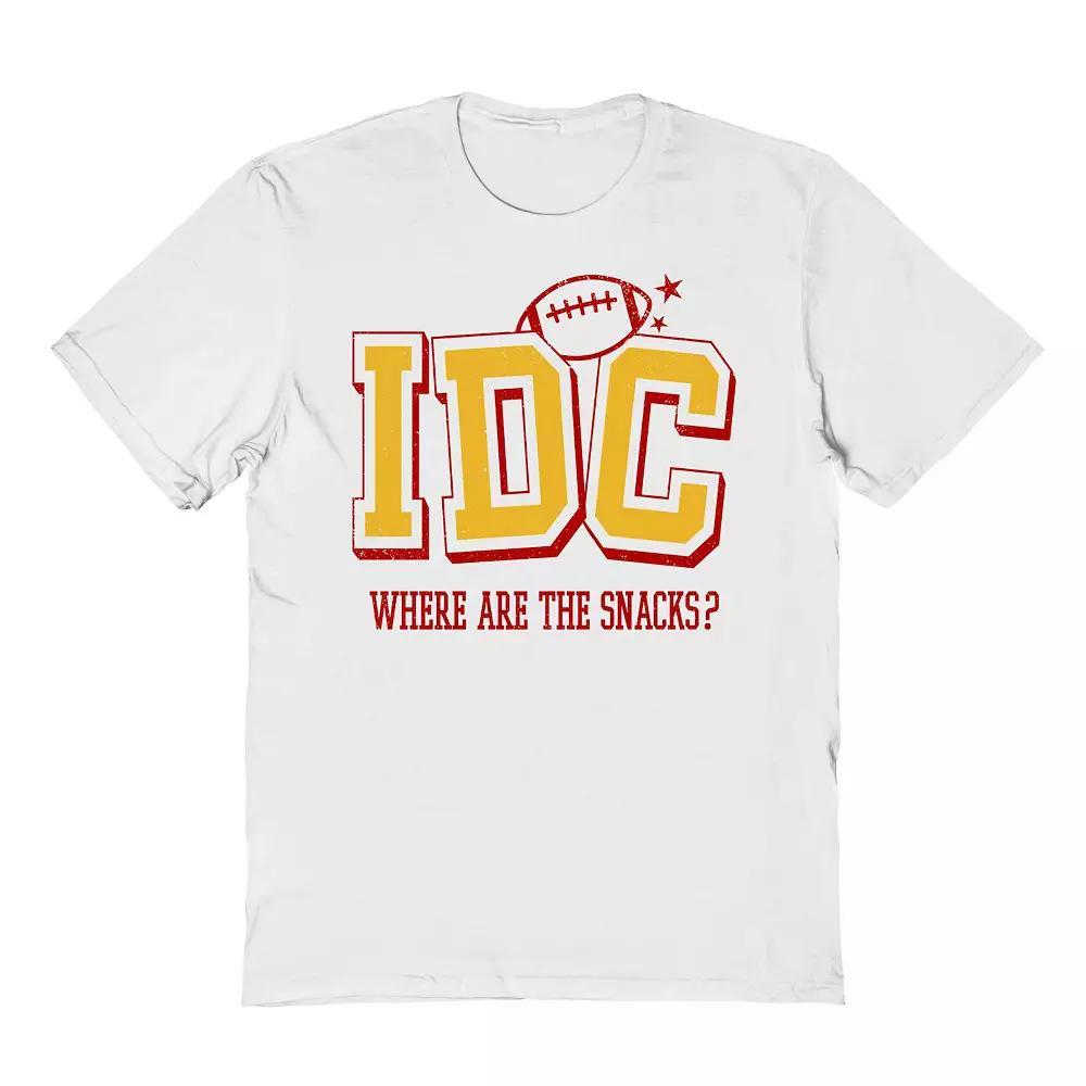 Men's Duke & Sons Where Are the Snacks Graphic T-shirt, Size: XL, Red Yellow Product Image