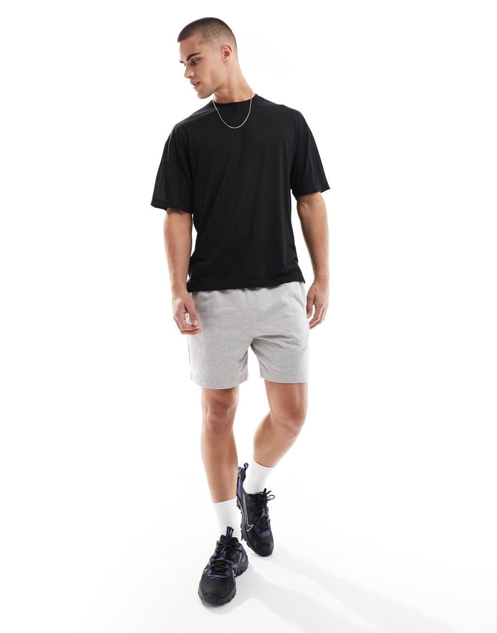 4505 quick dry performance mesh t-shirt in black  Product Image