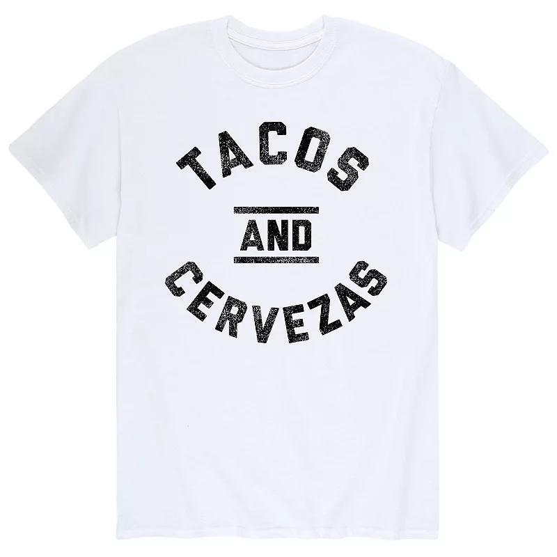 Mens Tacos And Cervezas Tee Product Image