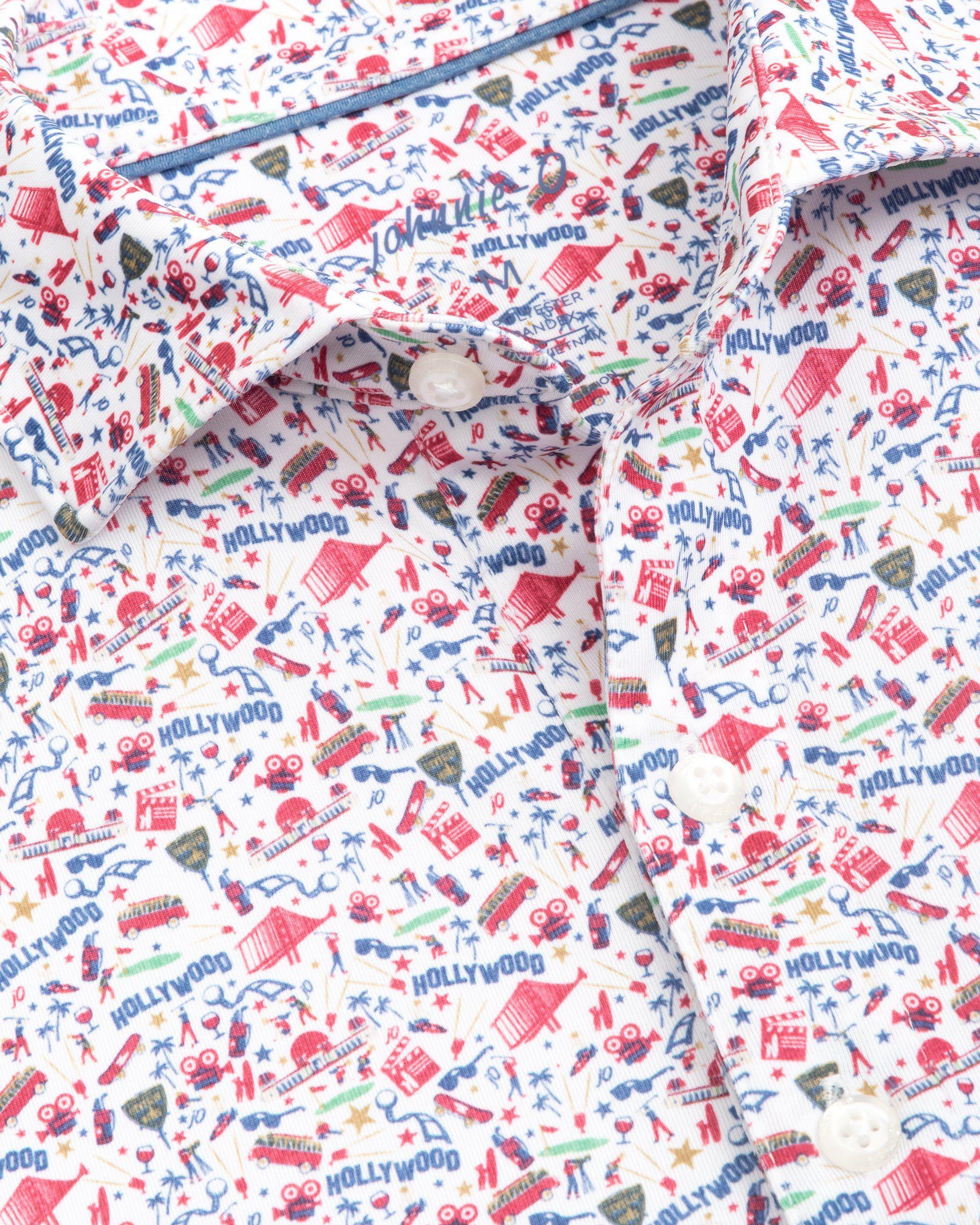 Performance Jersey Polo - Destination Print Male Product Image