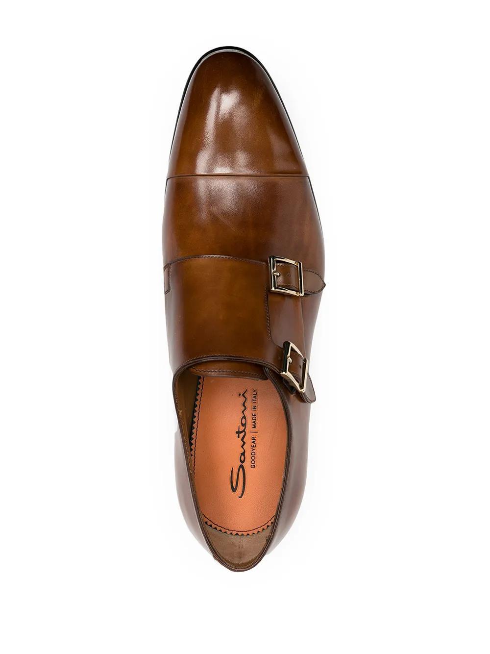 double-buckle monk shoes Product Image