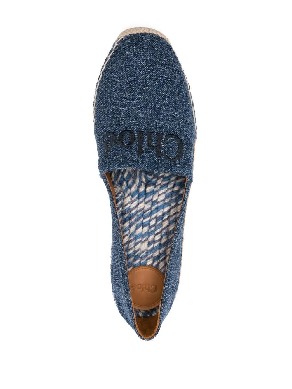 logo-embroidered flat espadrilles Product Image