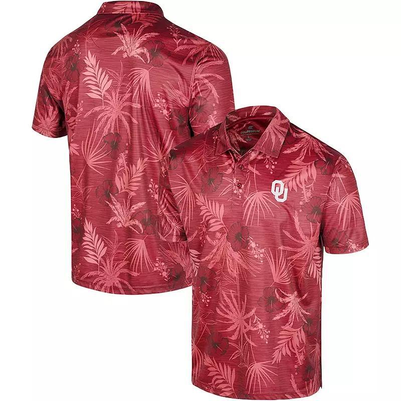 Men's Colosseum Royal Kentucky Wildcats Big & Tall Palms Polo, Size: XLT, Blue Product Image