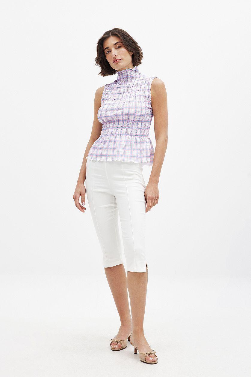 Sleeveless Smock Top Product Image