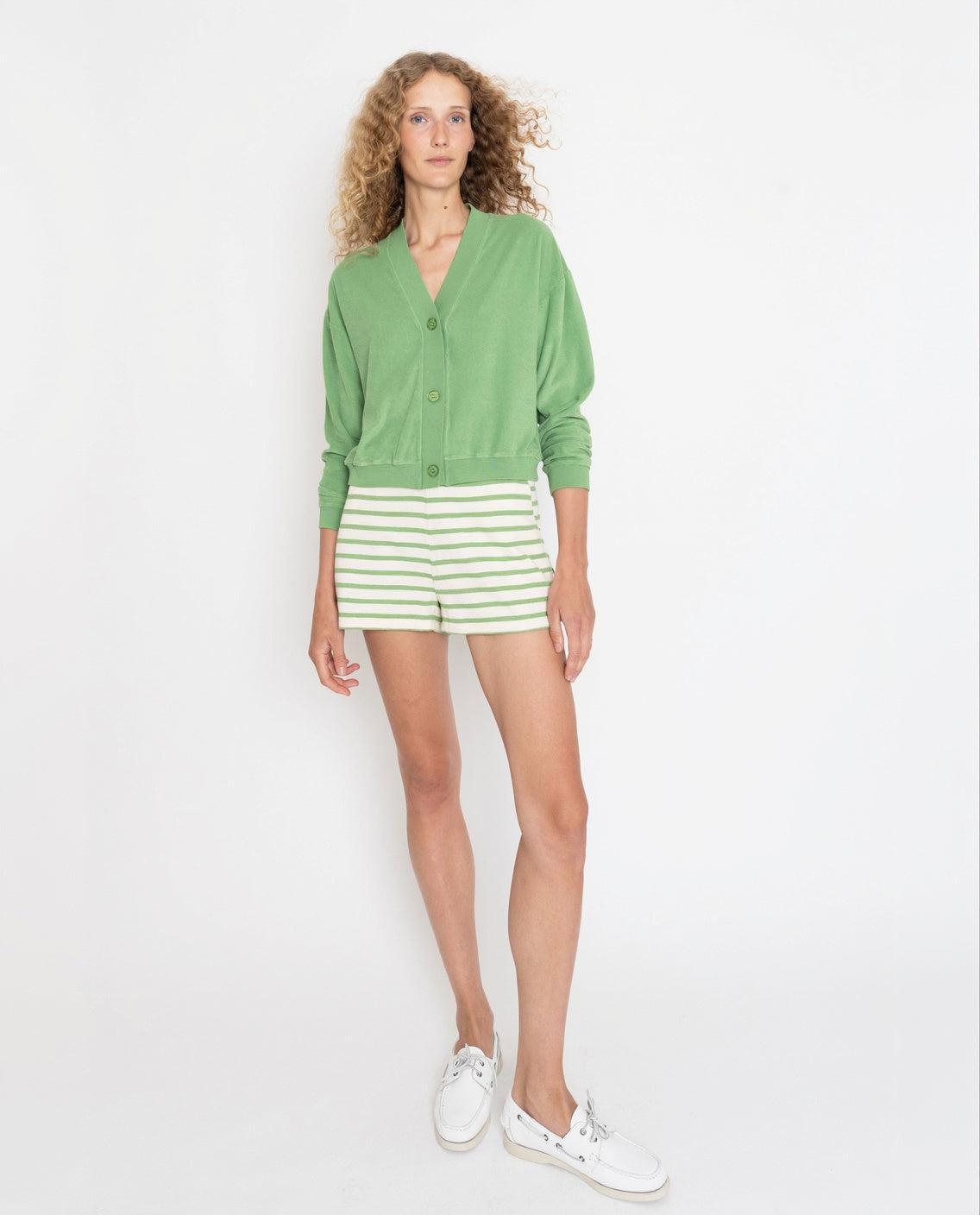 The Eco Cotton Venus - Cream/Avocado Female Product Image
