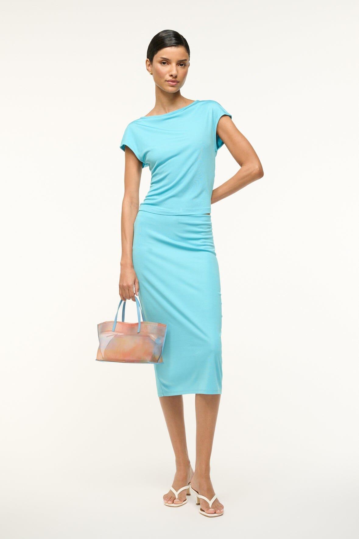 CHRISTOS MINI MESH TOTE | PASTEL CLOUDS Product Image