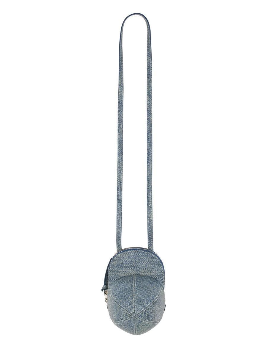 JW ANDERSON Shoulder Bag "cap" In Denim Product Image