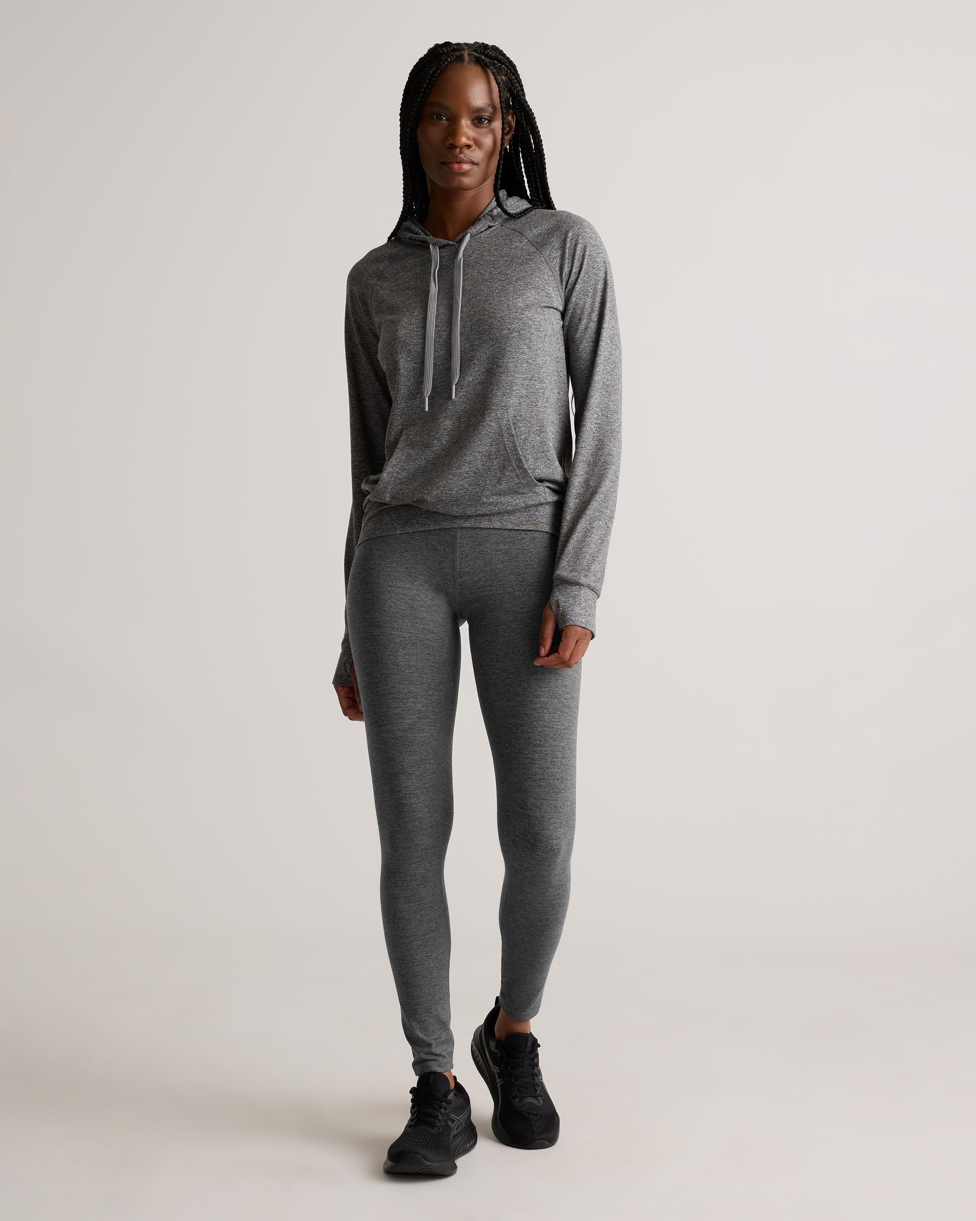 Quince | Women's Super Soft Performance Pullover Hoodie Flowknit Activewear, Size XL, Recycled Polyester Product Image