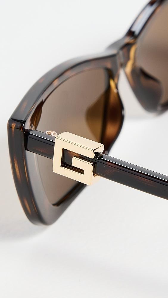 Gucci G String Cat Eye Sunglasses | Shopbop Product Image