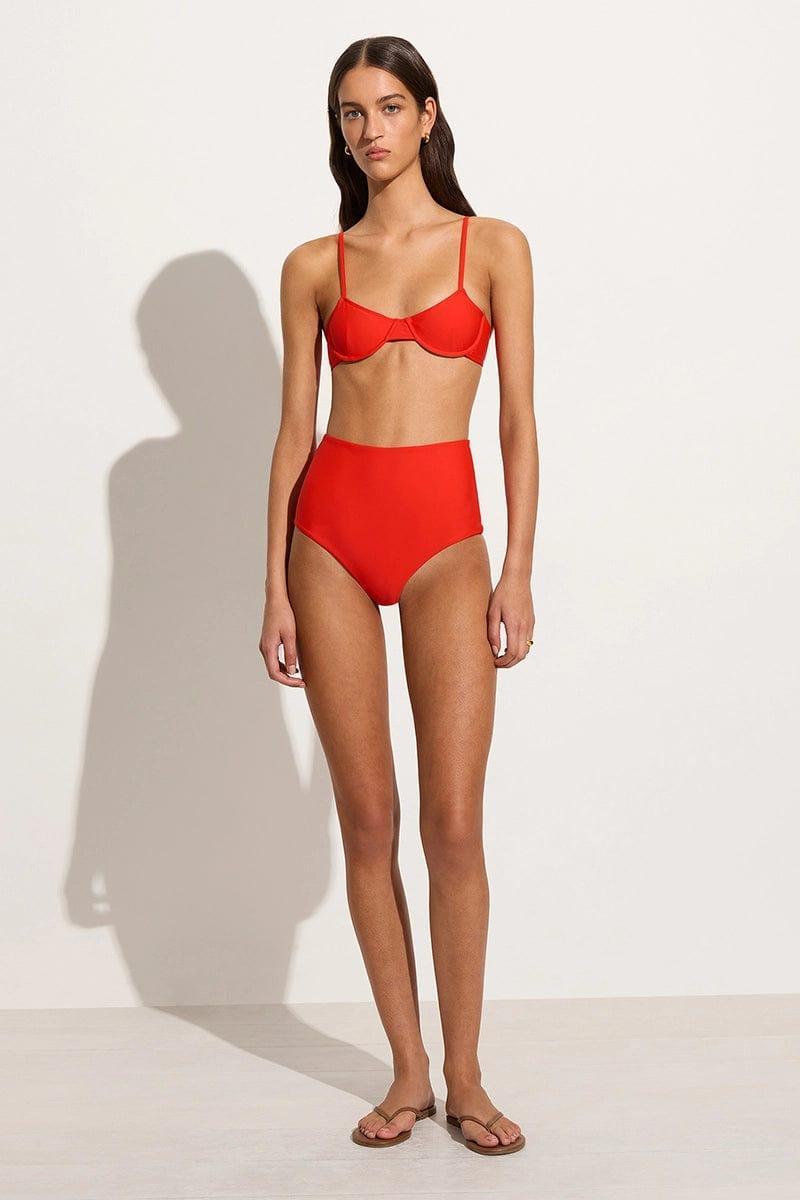 Amira Bikini Top Salsa - Final Sale Product Image