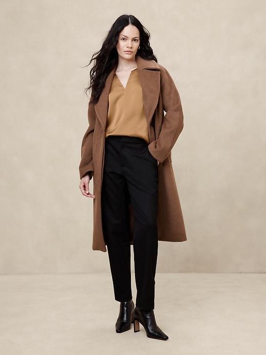 Cap-Sleeve Blouse Product Image