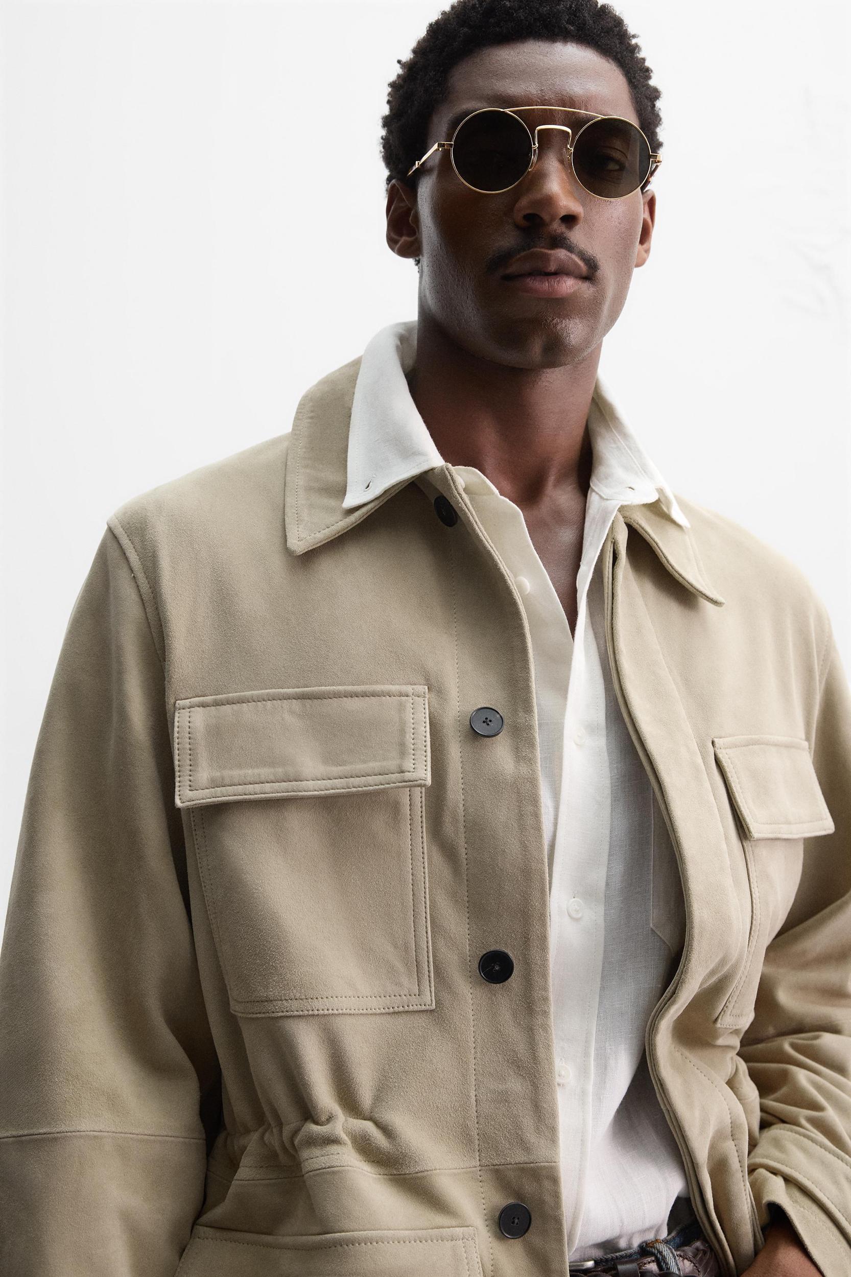 LIMITED EDITION SUEDE LEATHER PARKA Product Image