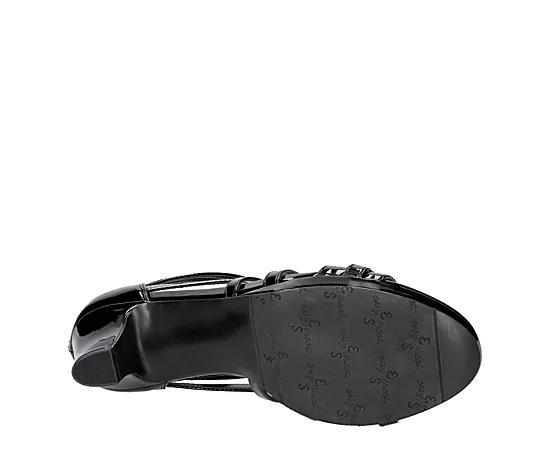 Easy Street Bee Womens Platform Sandals Grey Product Image
