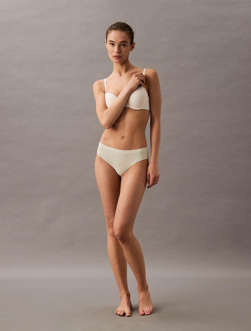 Calvin Klein Women's Bonded Flex Bikini - Yellow - XS Product Image