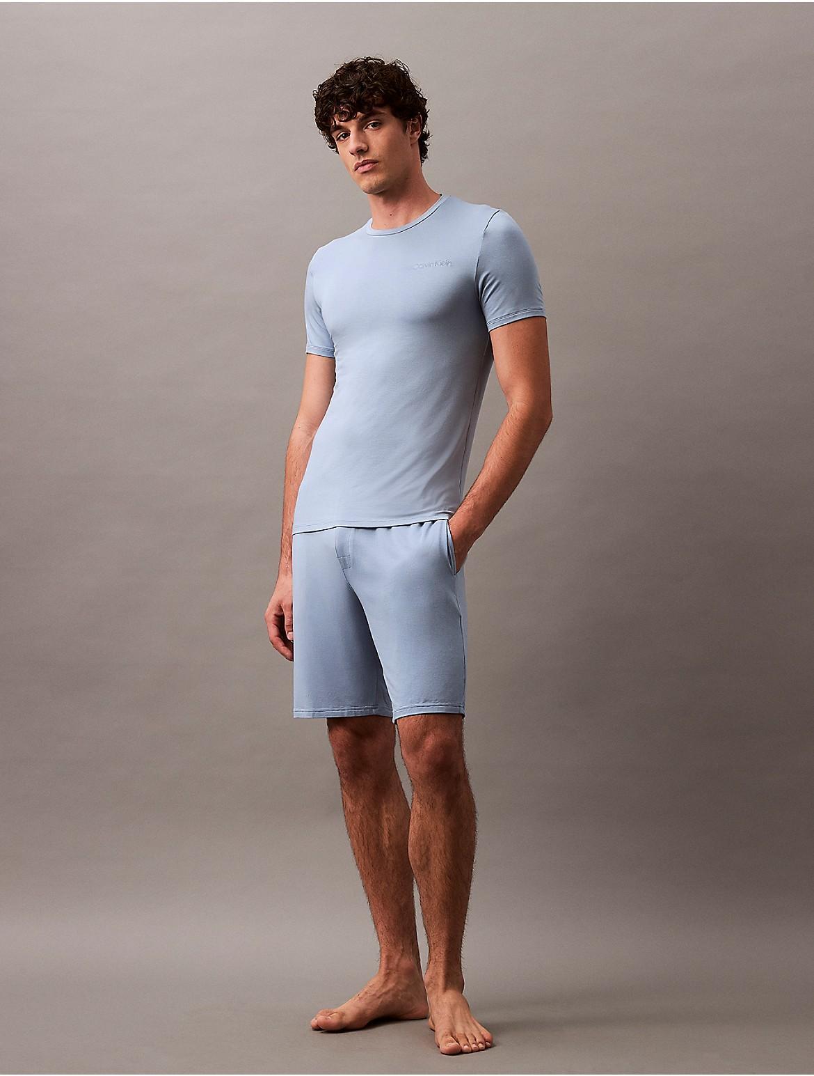 Calvin Klein Men's Ultra Soft Modal Sleep Shorts - Blue - L Product Image