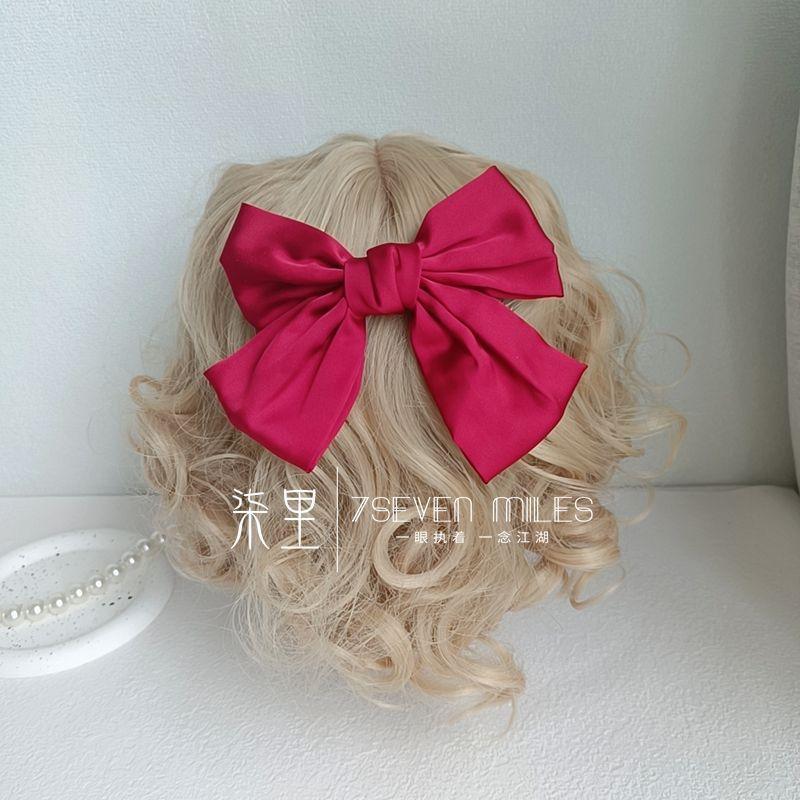 Bow Fabric Hair Clip (Various Designs) Product Image