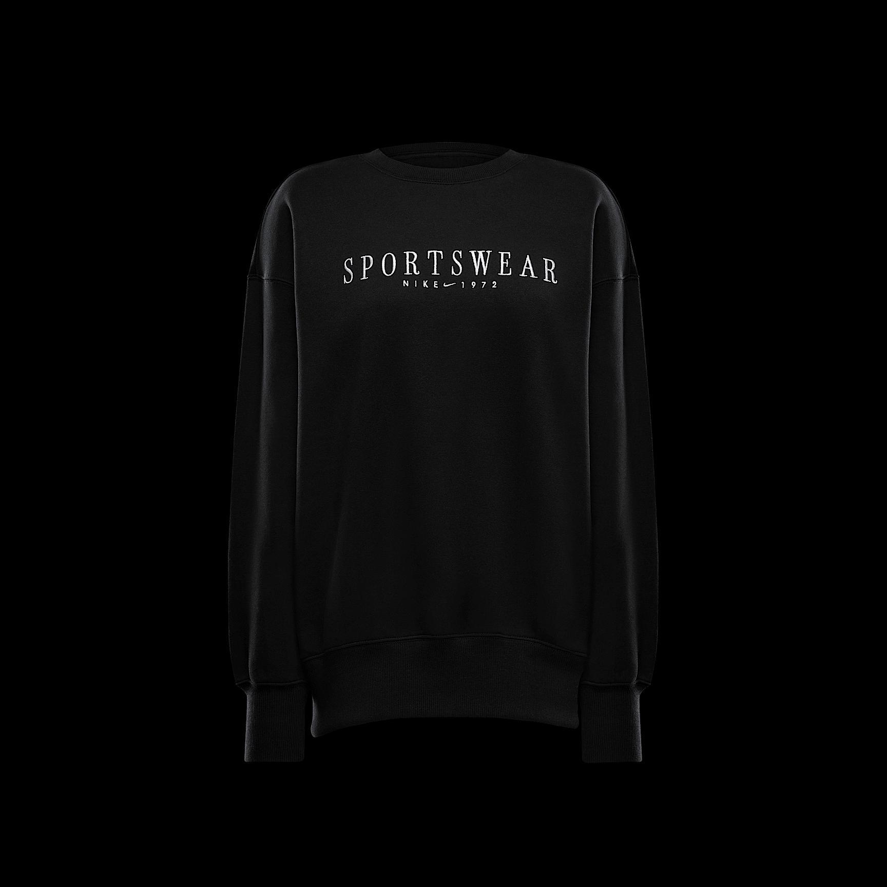 Nike Sportswear Phoenix Fleece Women's Oversized Crew-Neck Sweatshirt Product Image