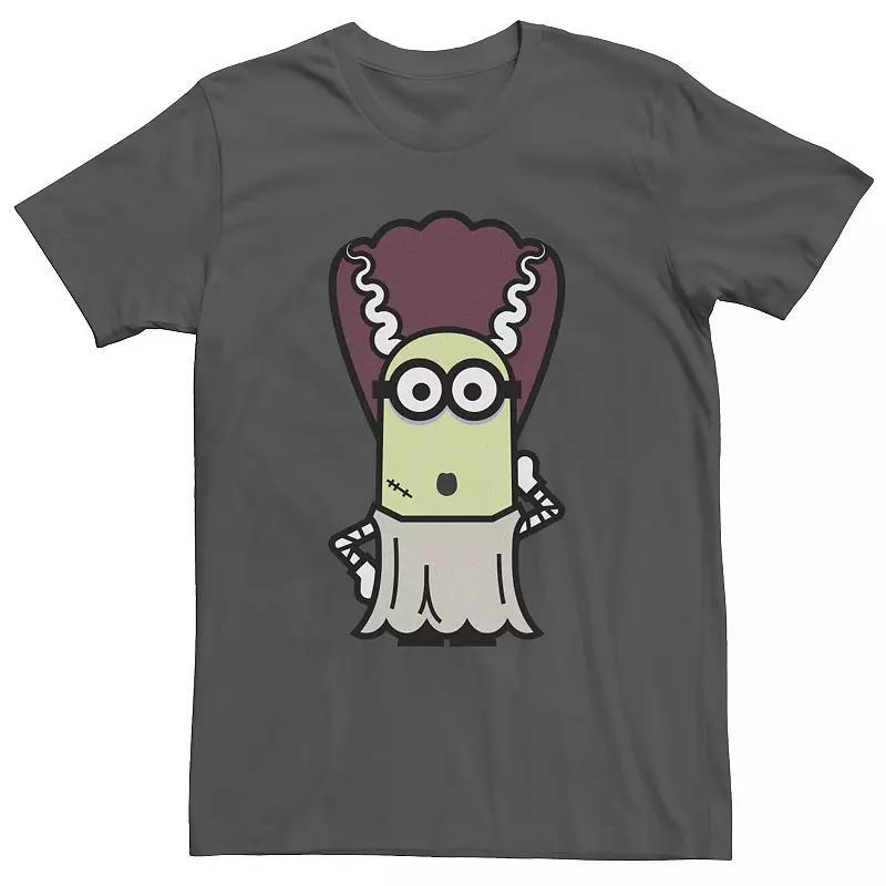 Men's Minions Bride of Frankenstein Tee, Size: XXL, Grey Product Image