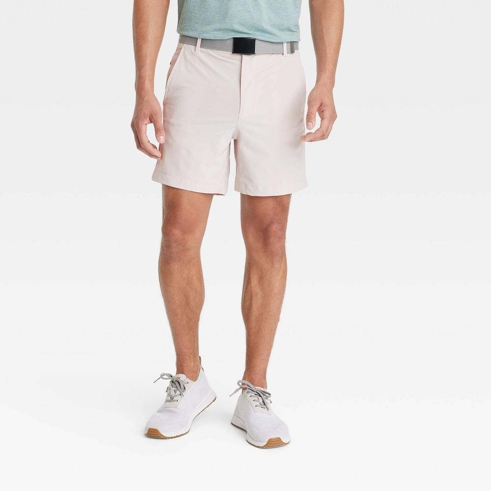 Mens Golf Shorts 7 - All In Motion Ash 40 Product Image
