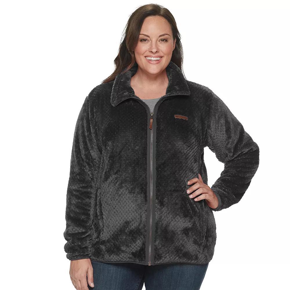 Plus Size Columbia Fireside Sherpa Fleece Jacket, Womens Product Image