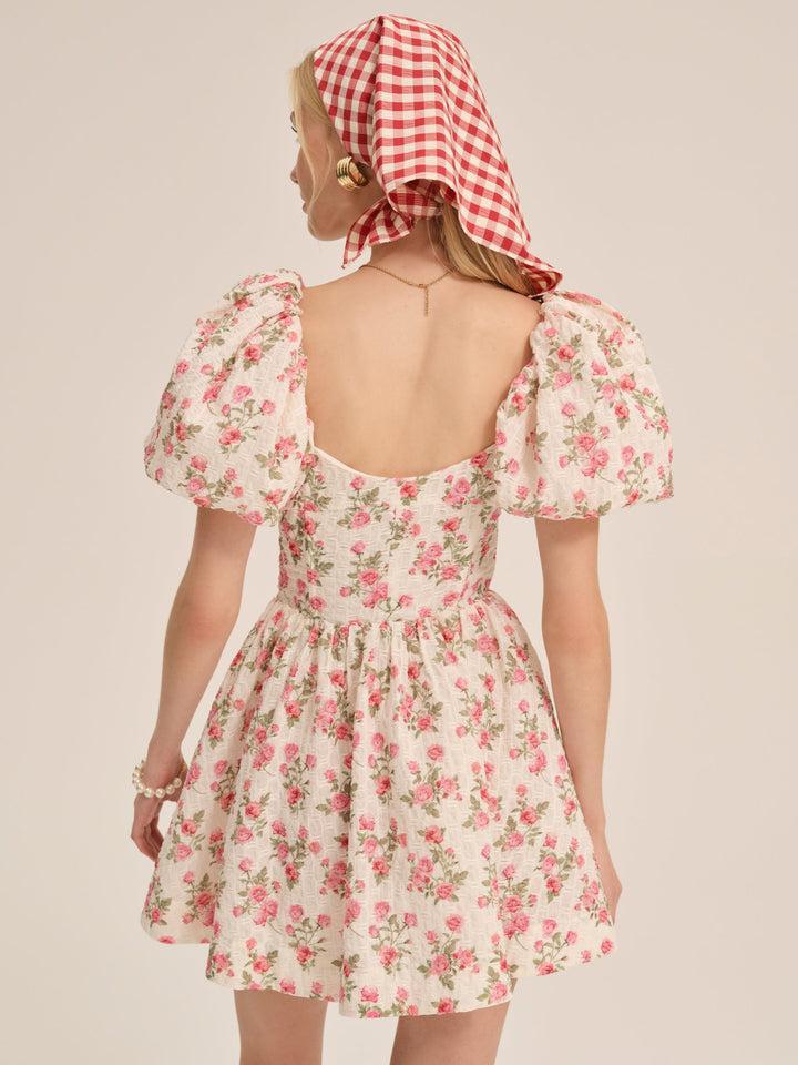 Backyard Bunches Mini Dress — Pink Product Image