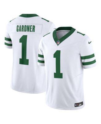 Men's Nike Ahmad Sauce Gardner White New York Jets Legacy Vapor F.U.S.E. Limited Jersey, Size: 2XL Product Image