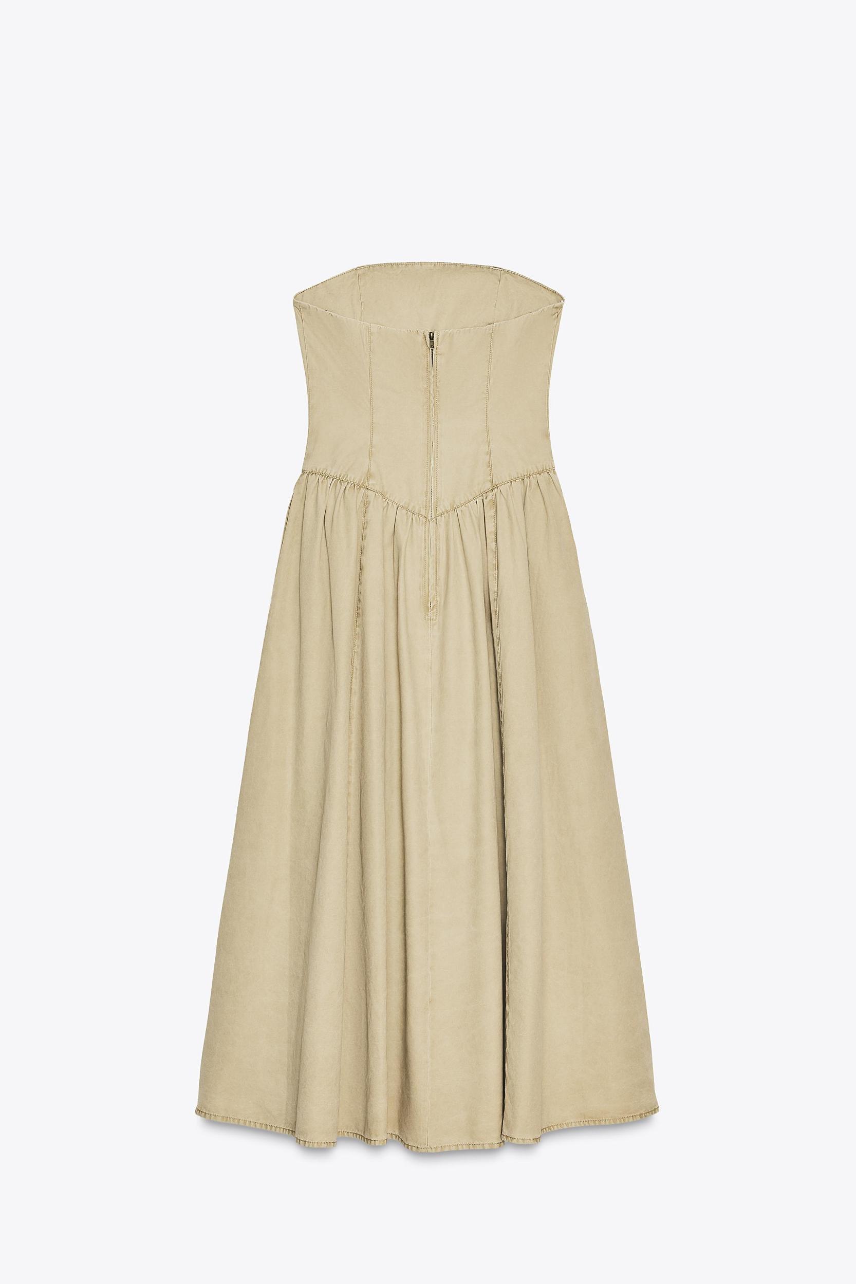 STRAPLESS DRESS Product Image