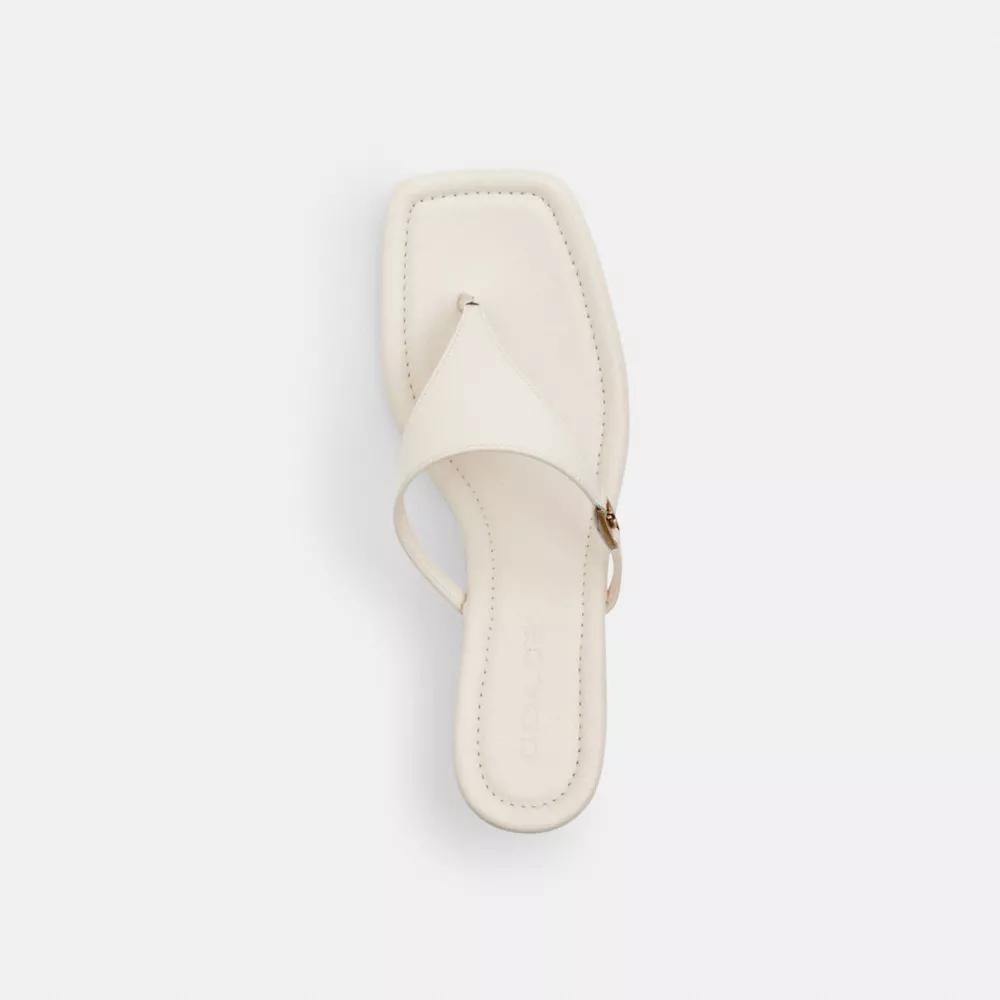 Heritage C Plaque Thong Sandal Product Image