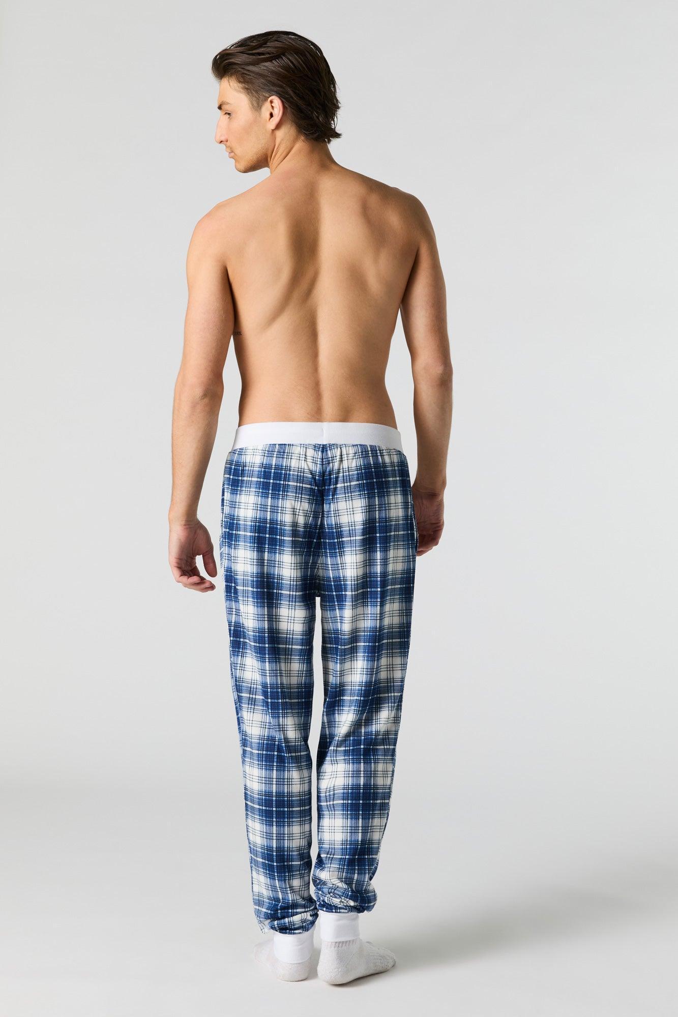 Plaid Pajama Jogger Male Product Image