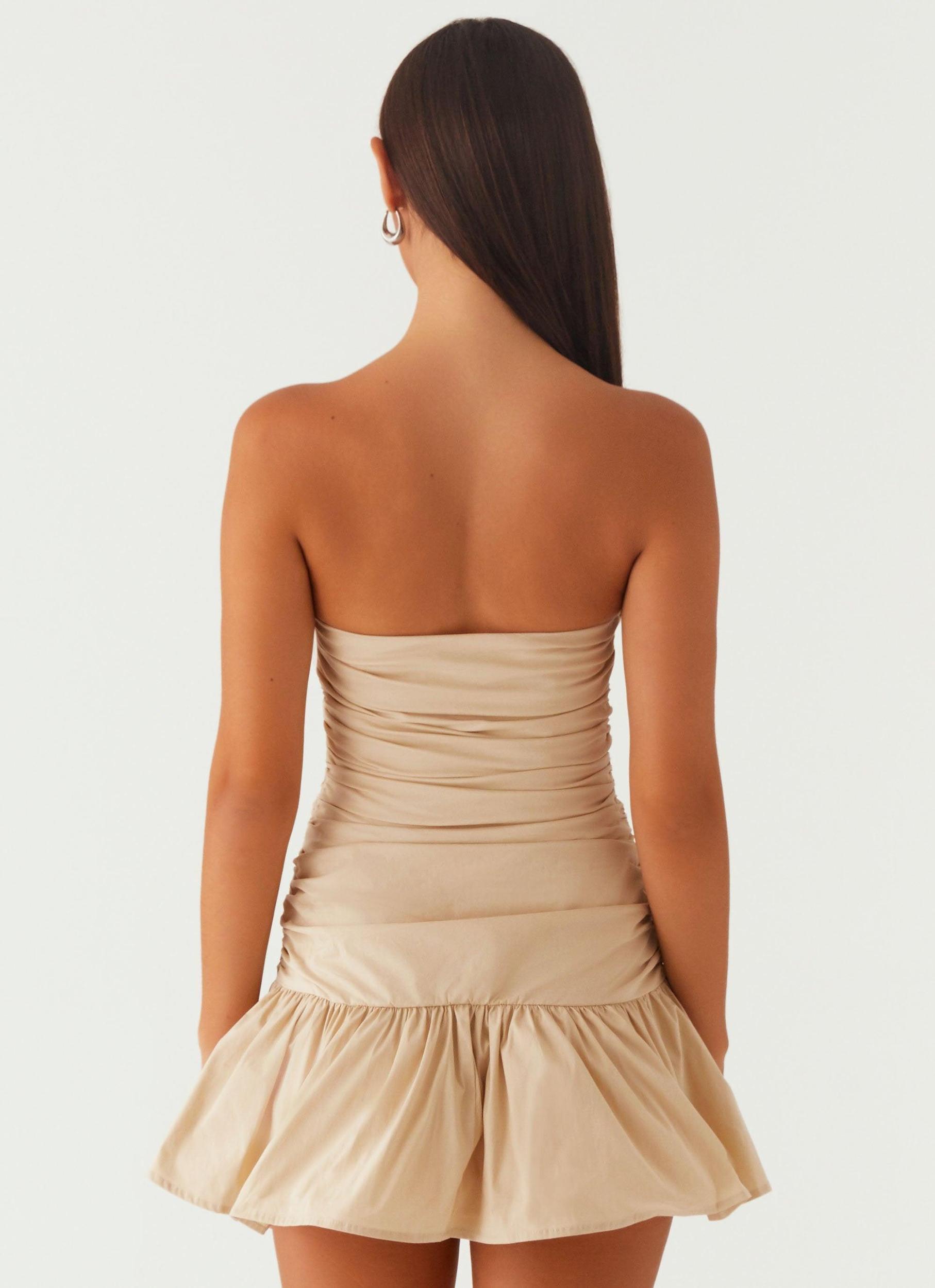 Carmel Mini Dress - Ivory Product Image