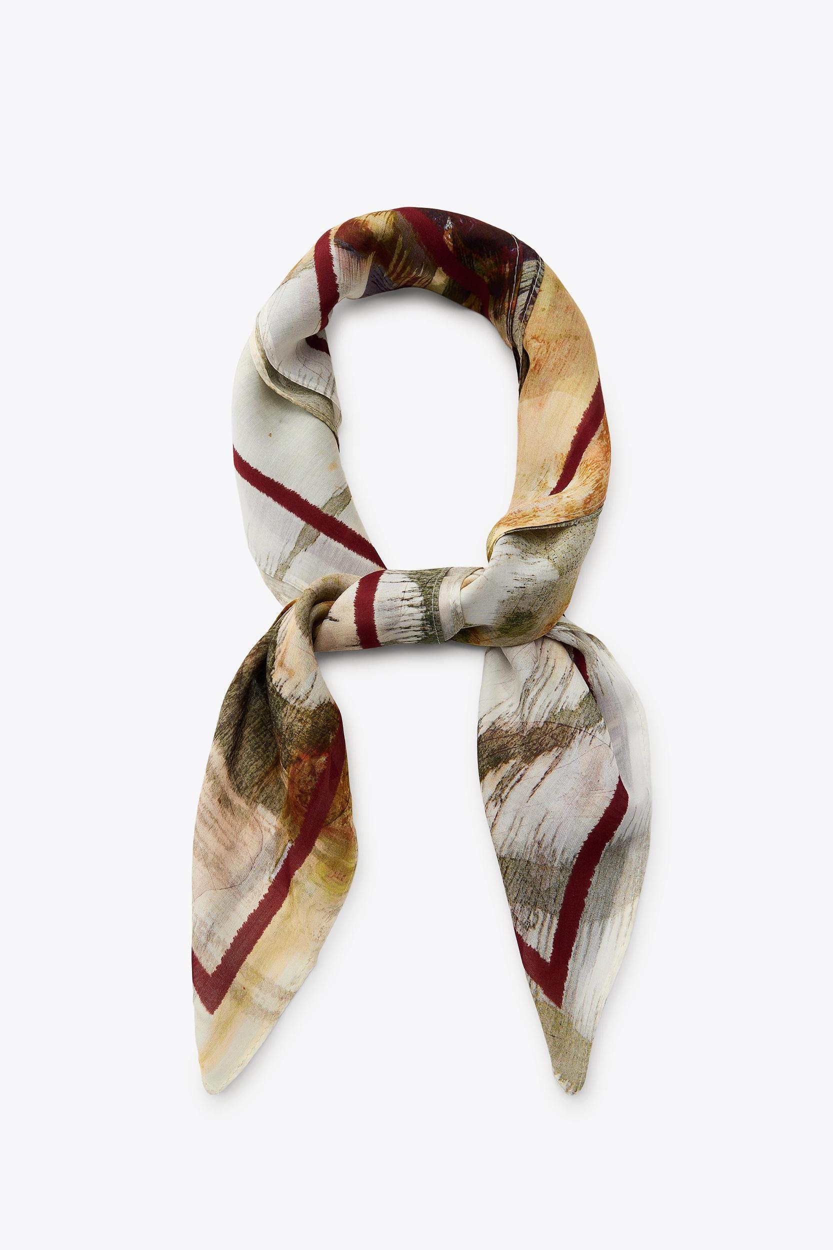 PRINTED VISCOSE SCARF Product Image