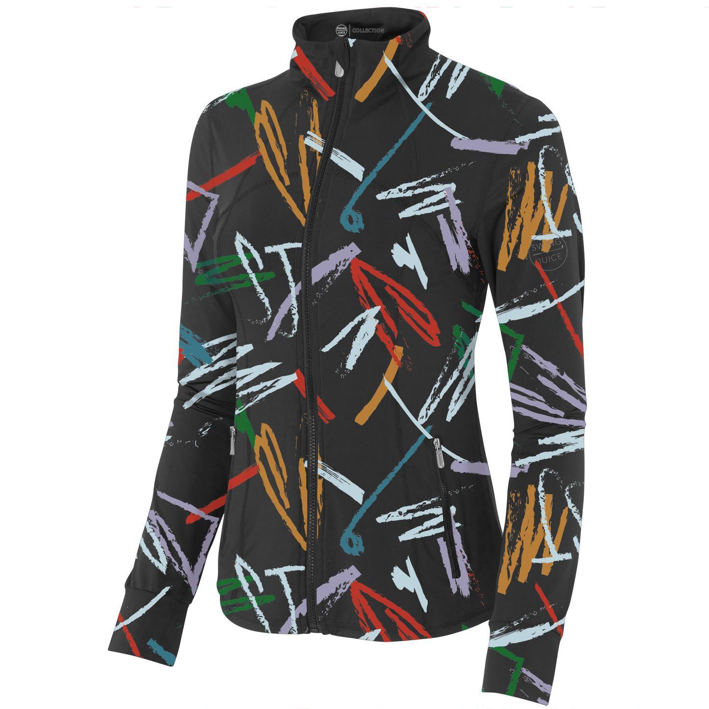 SwingJuice Golf Strokes Women's Full Zip Product Image