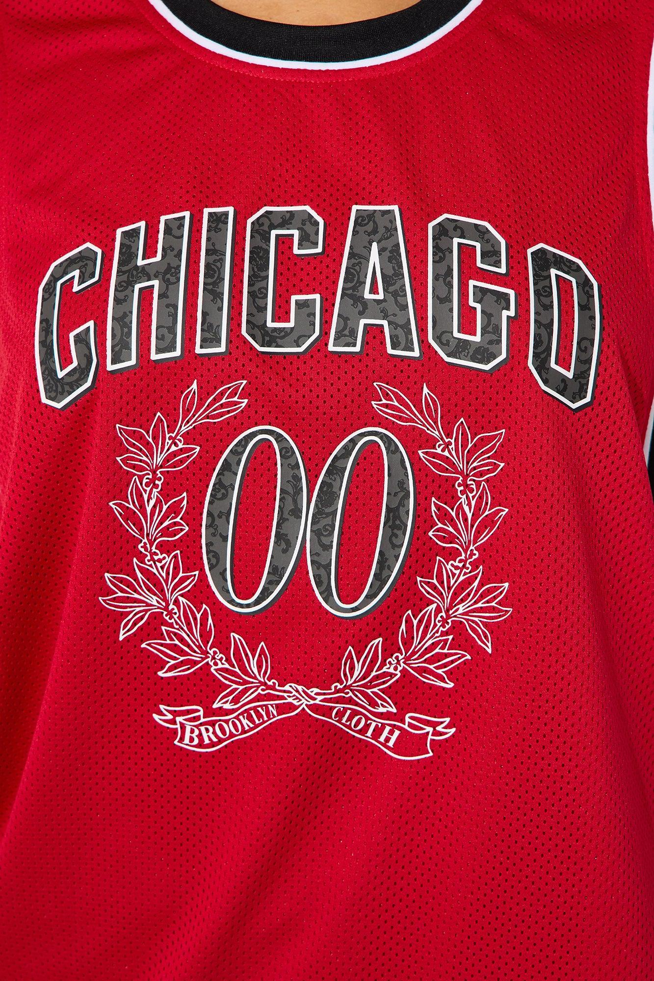 Chicago Jersey Tank Top - Red Product Image