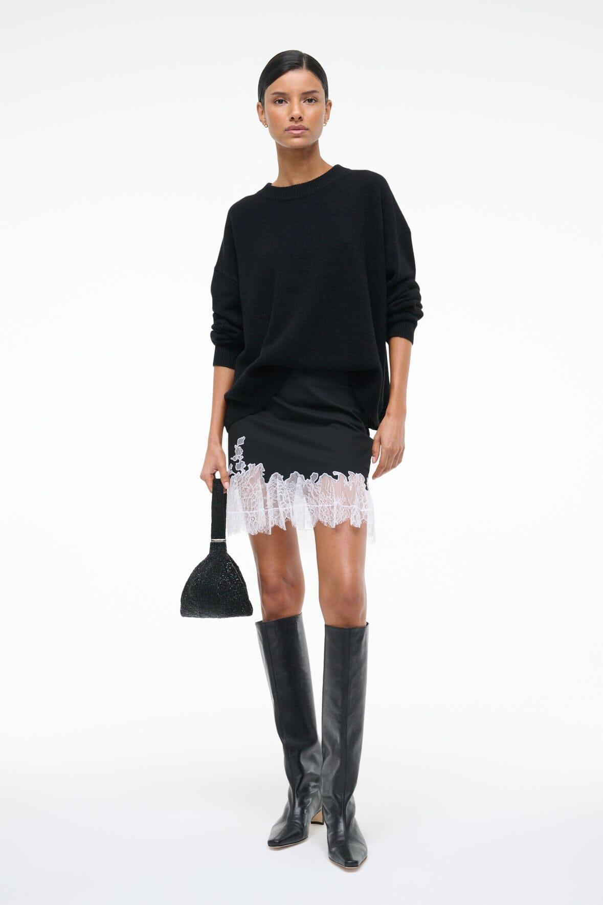 NADIA MINI SKIRT | BLACK Product Image