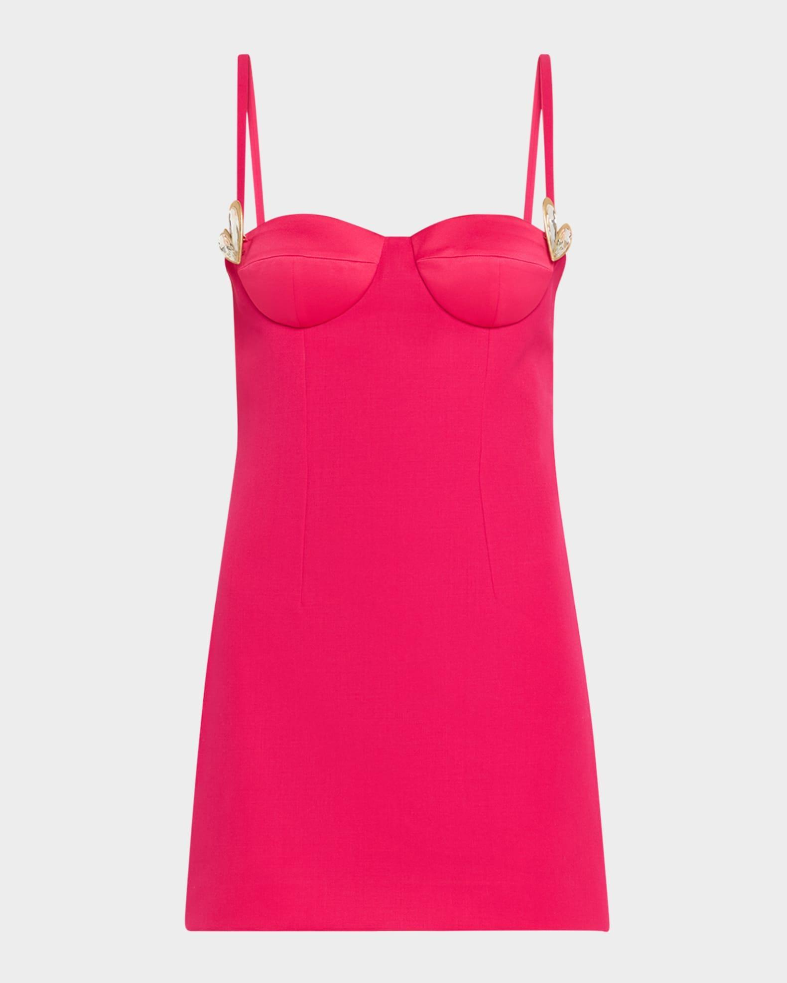 Crystal Heart Mini Dress Product Image