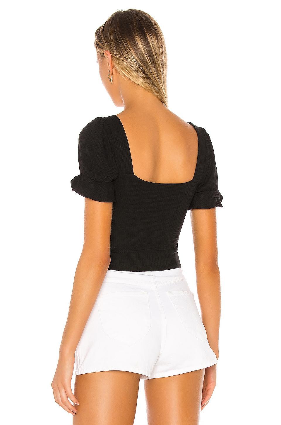 Lovers and Friends Lana Top in Black Product Image